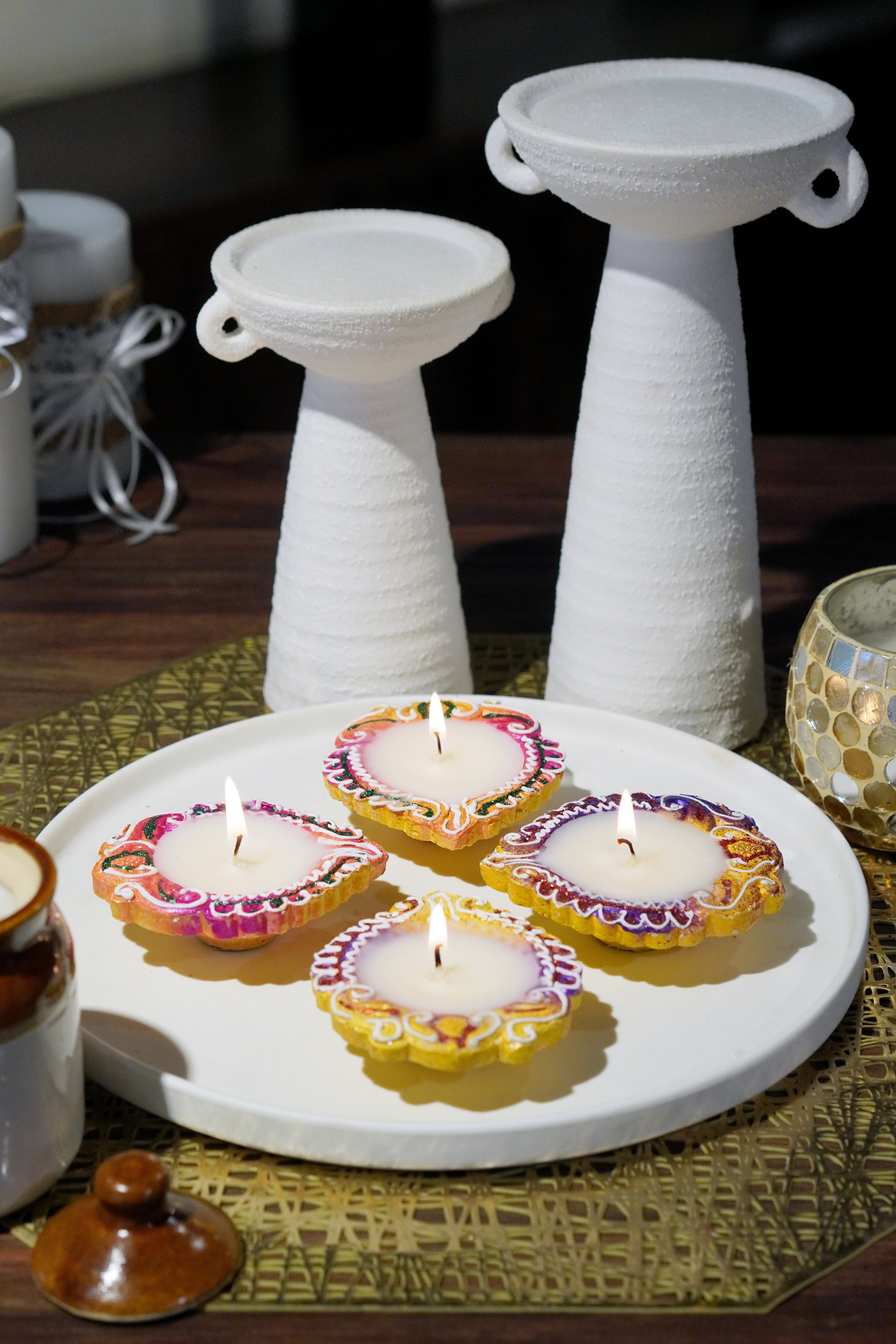 Diya Candle II (pack of 4) A