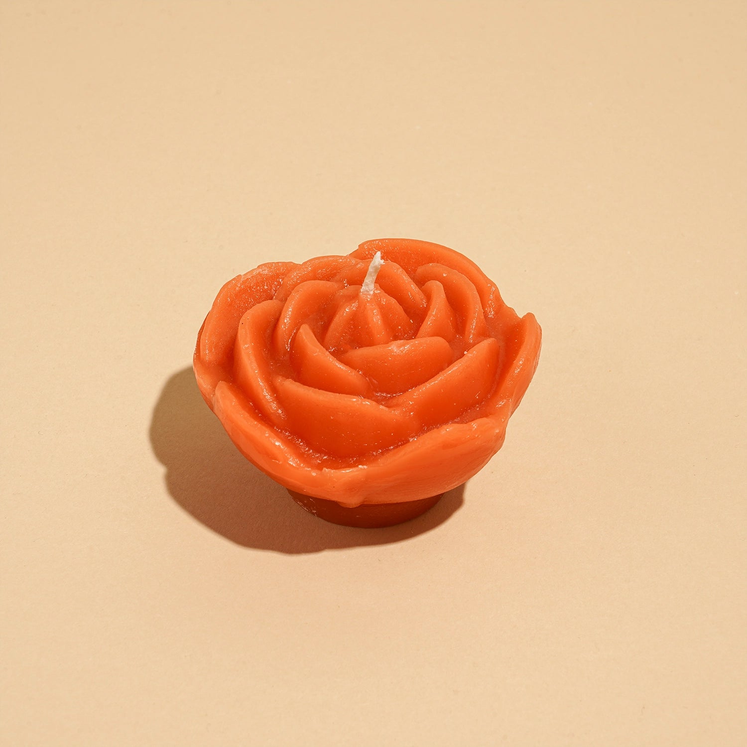 Rose Flower Candle