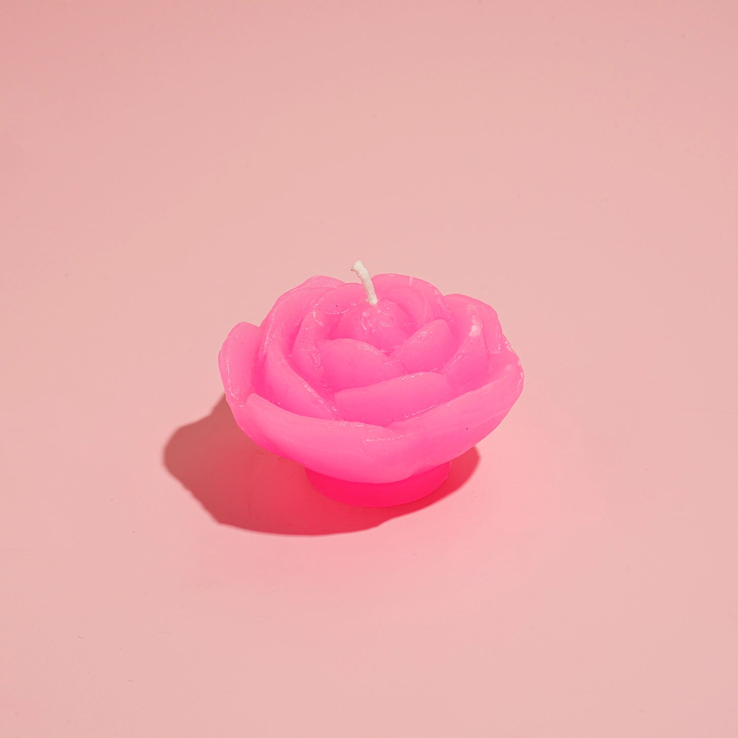 Rose Flower Candle