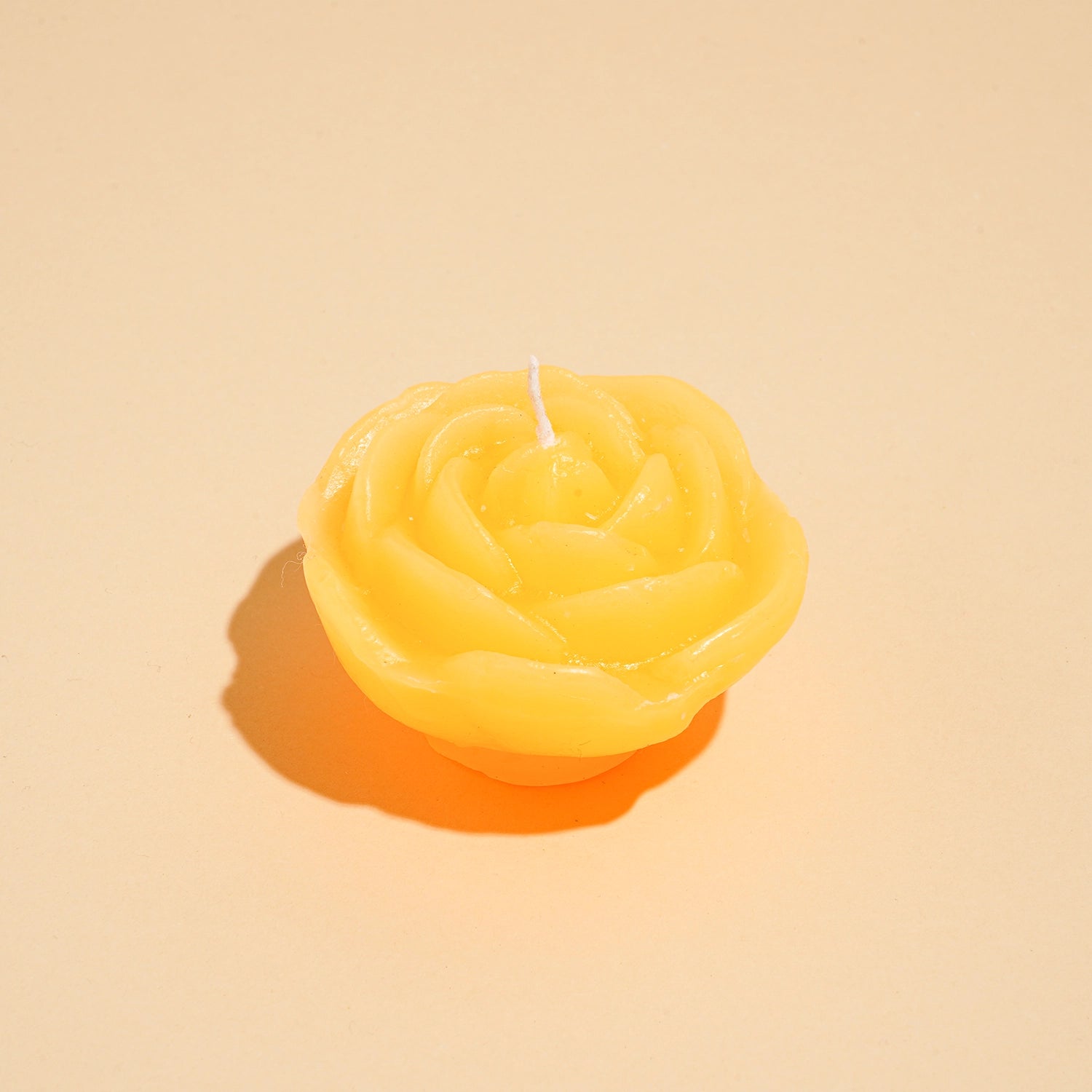 Rose Flower Candle