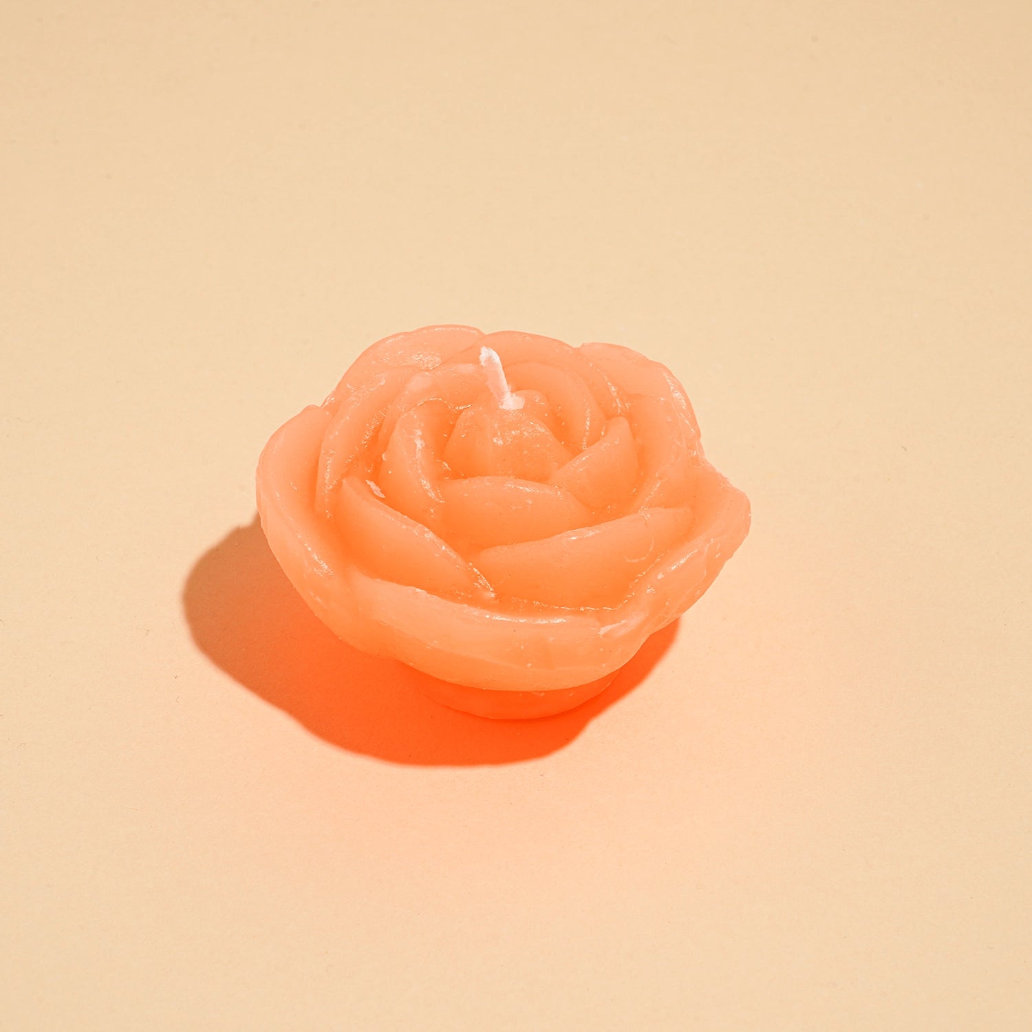 Rose Flower Candle