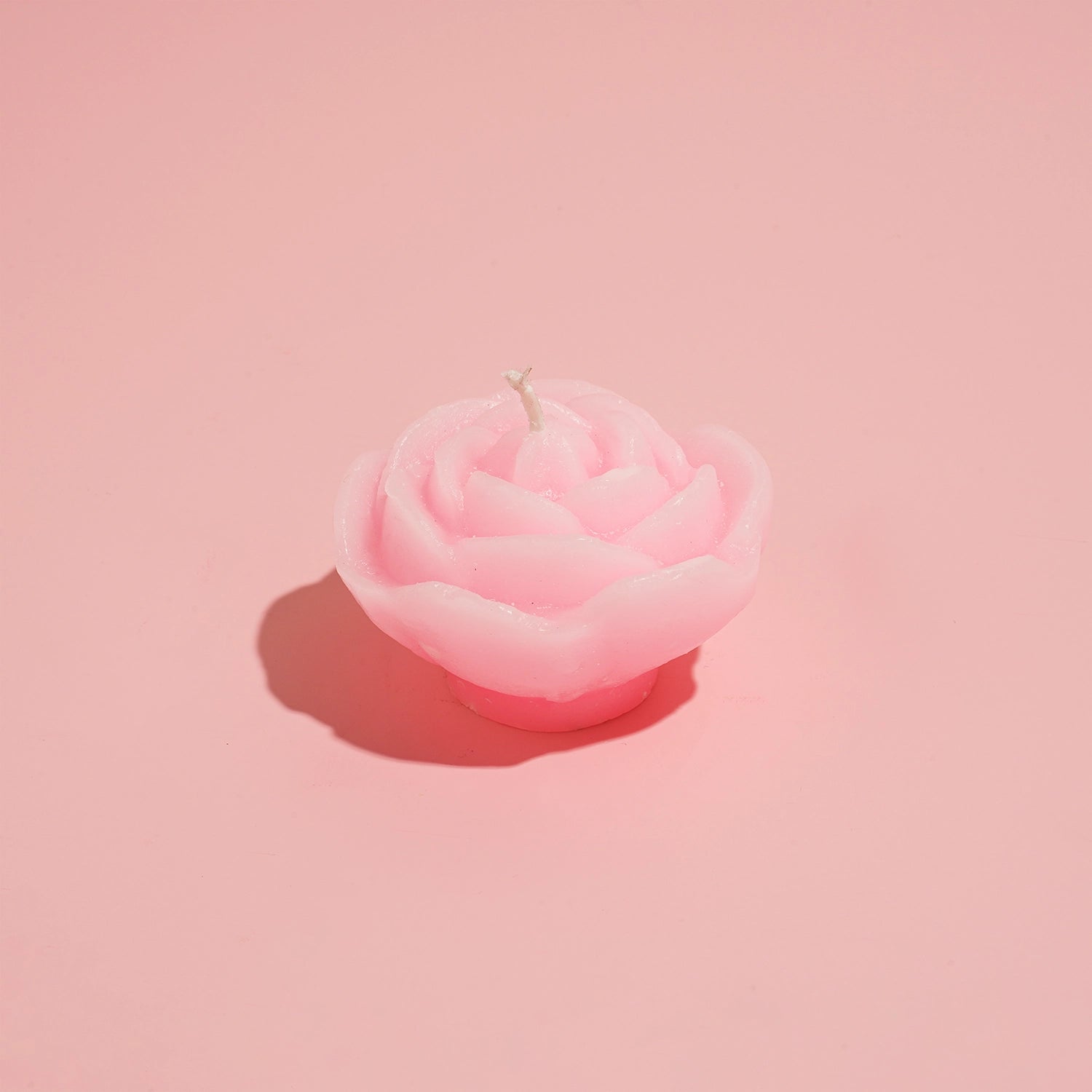 Rose Flower Candle