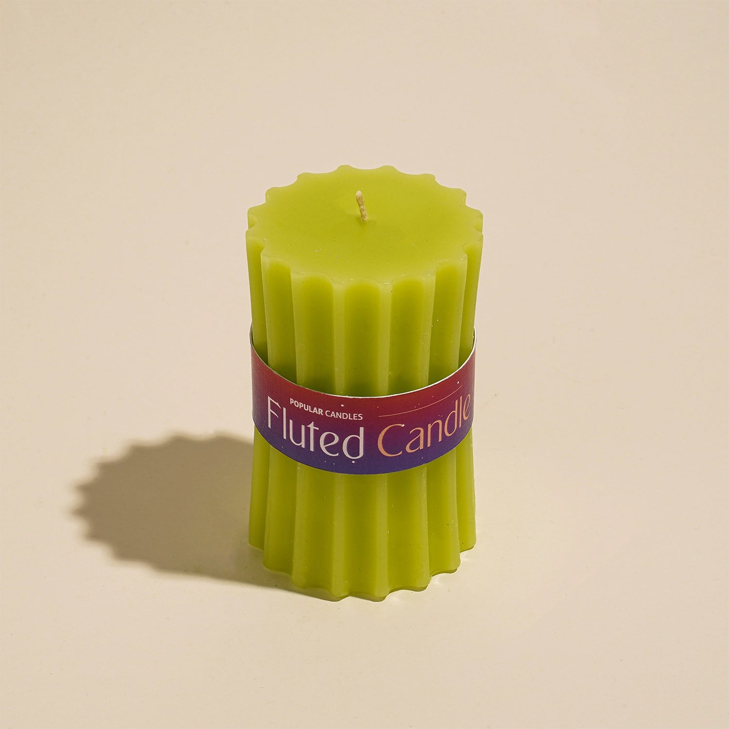 Fluted Candle