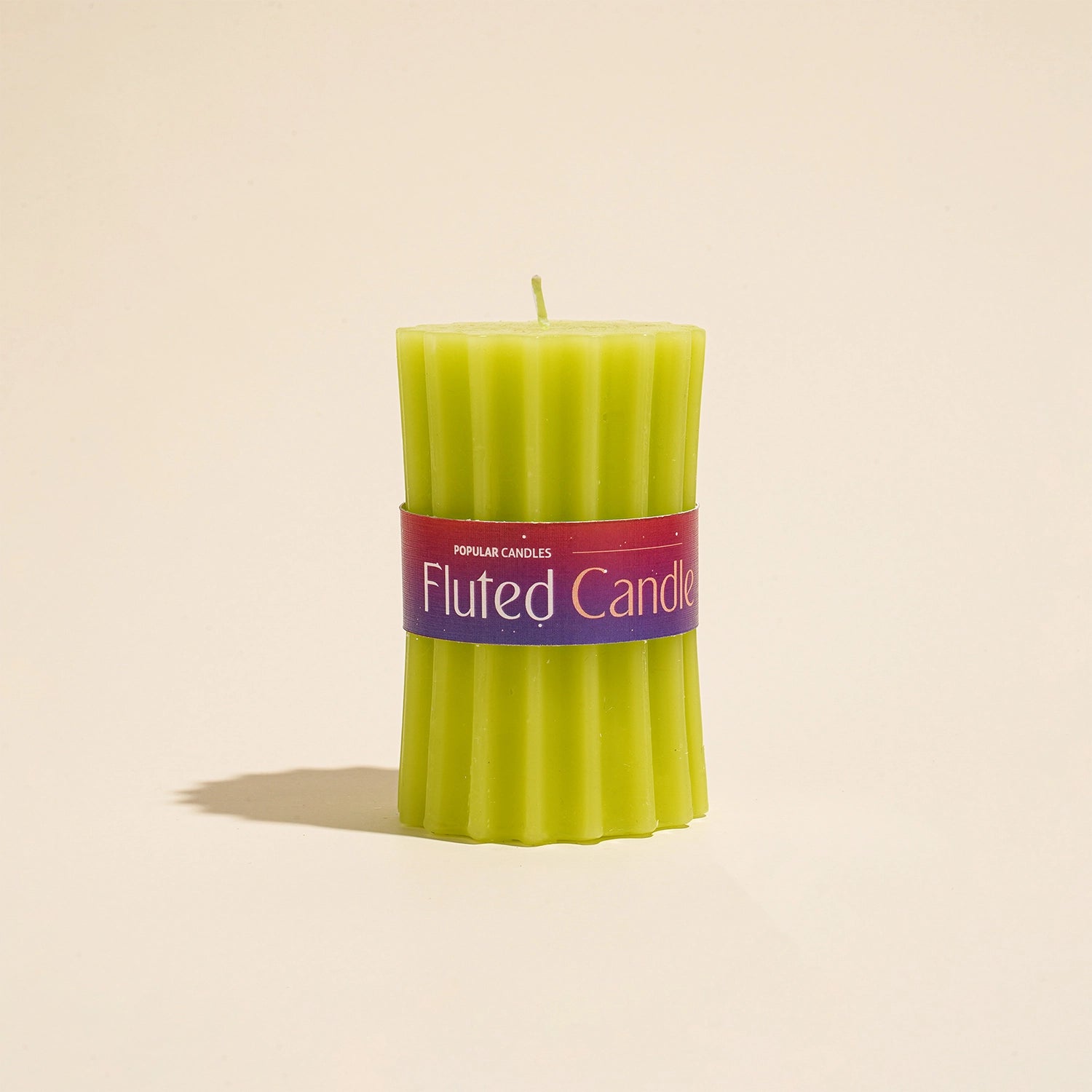 Fluted Candle