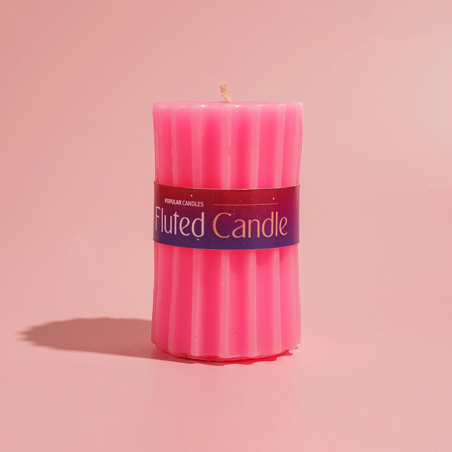 Fluted Candle