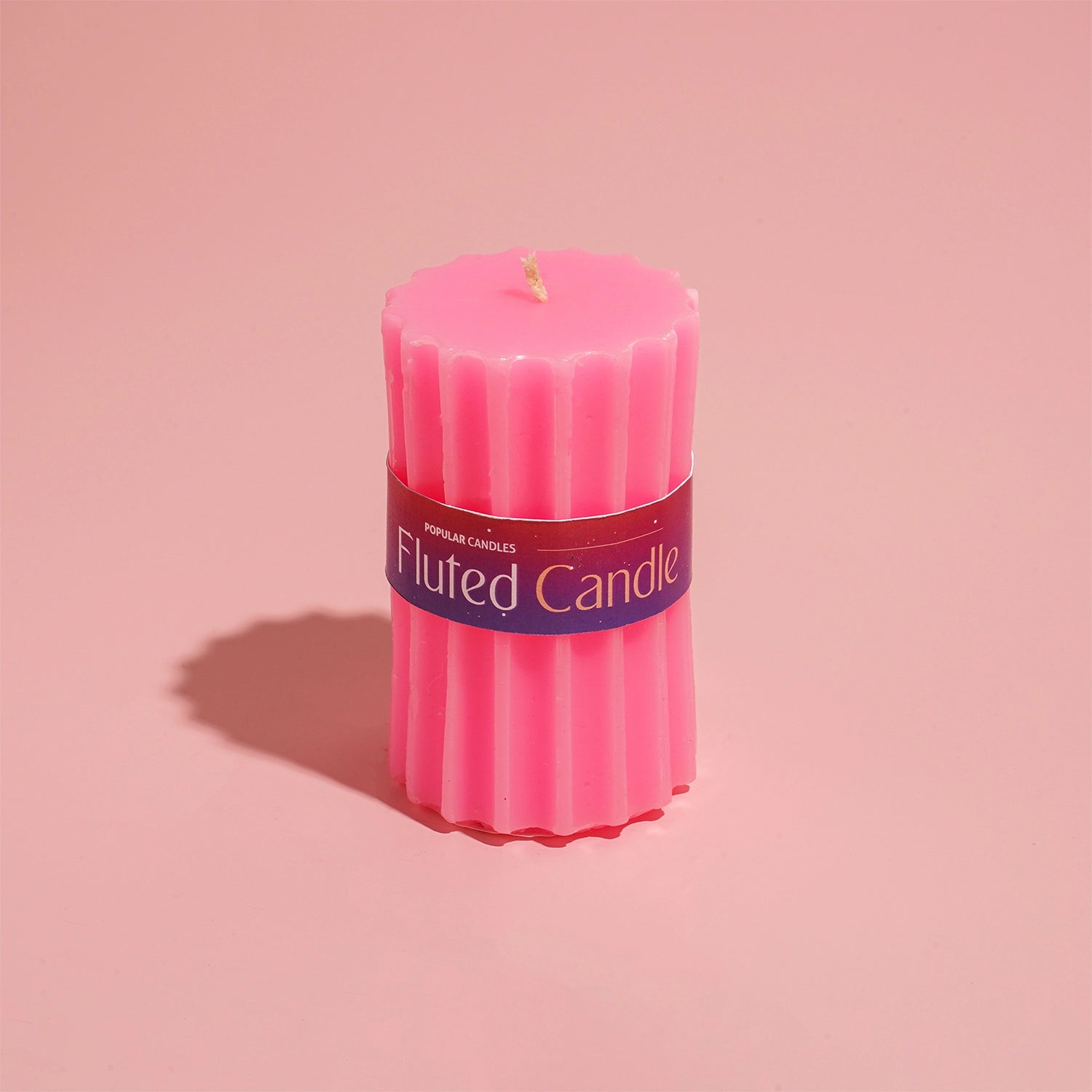 Fluted Candle