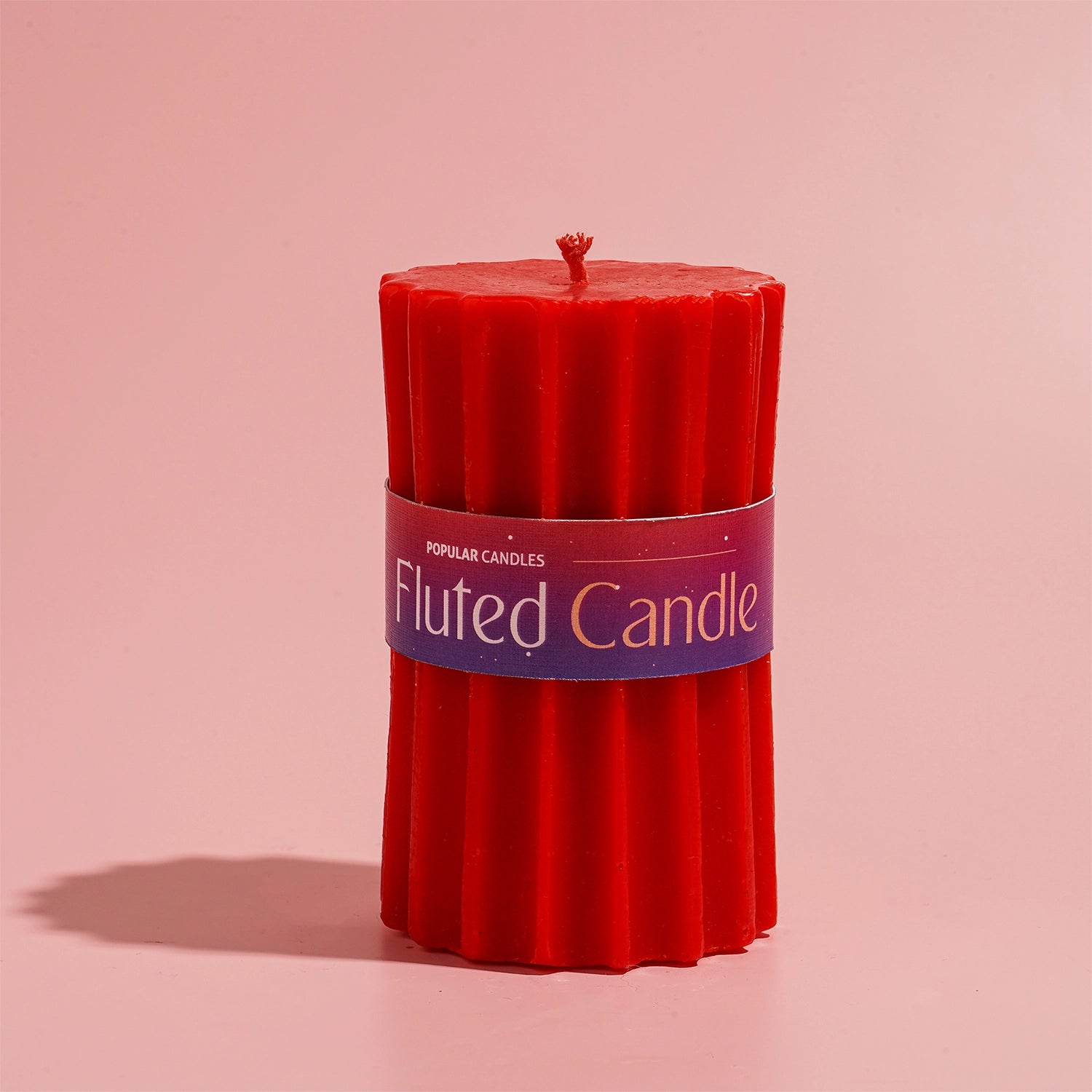 Fluted Candle