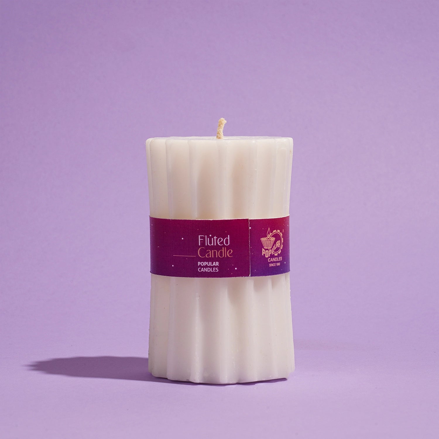 Fluted Candle