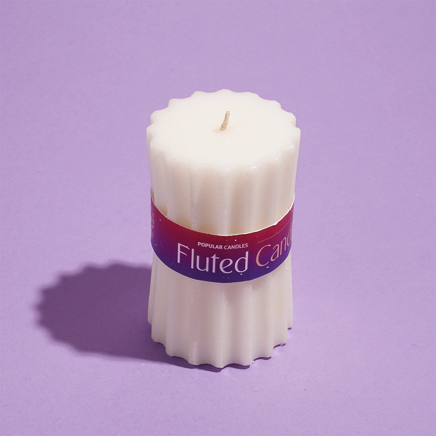 Fluted Candle