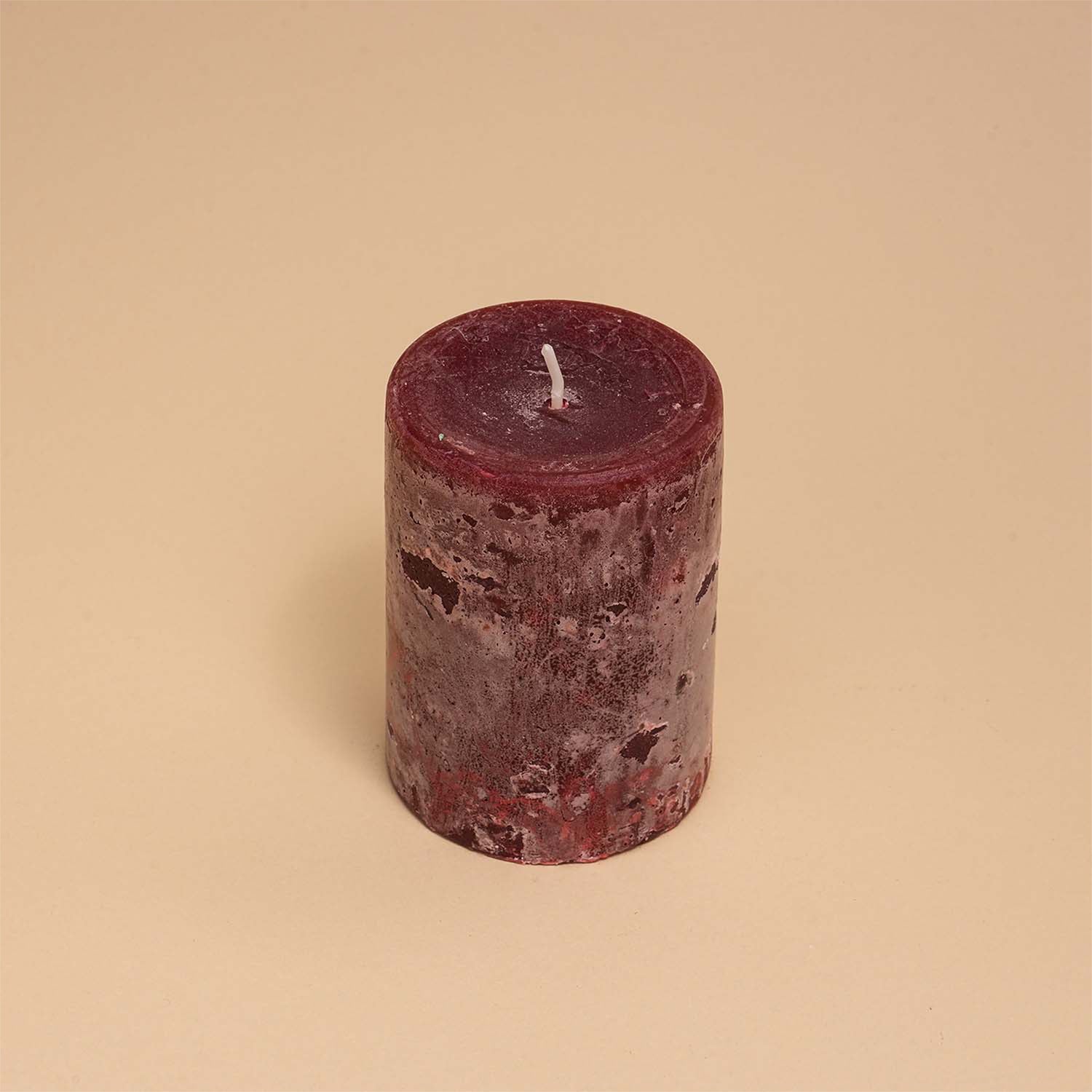 RUSTIC PILLAR CANDLE 2.8*4