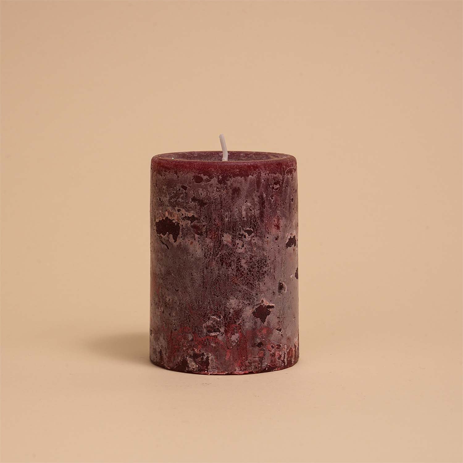 RUSTIC PILLAR CANDLE 2.8*4