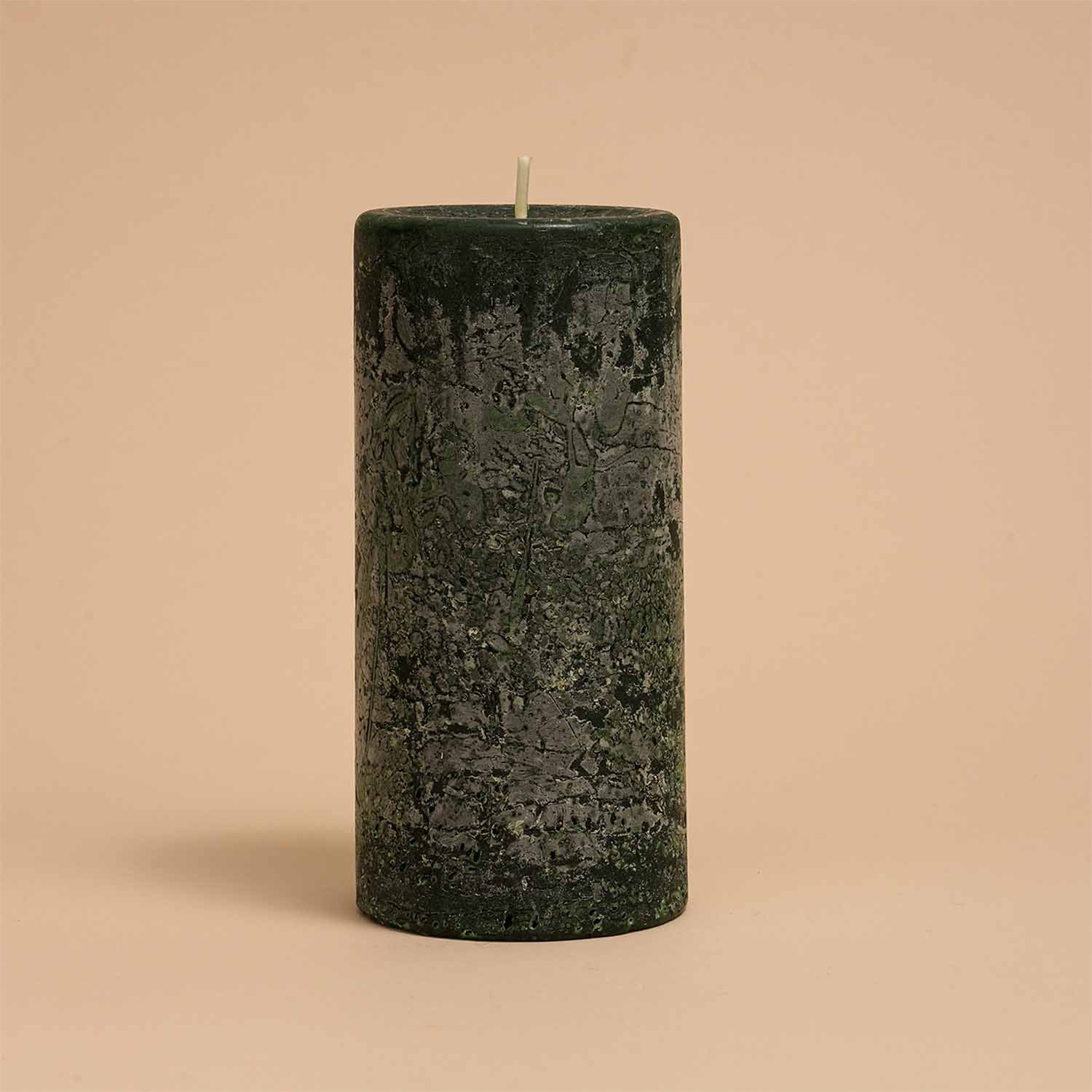 RUSTIC PILLAR CANDLE 2.8*6