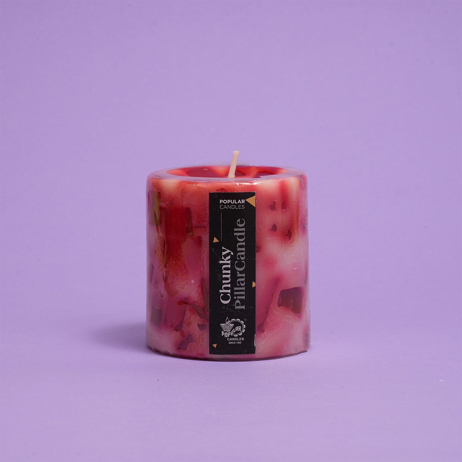 CHUNKY PILLAR CANDLE 2.8*3