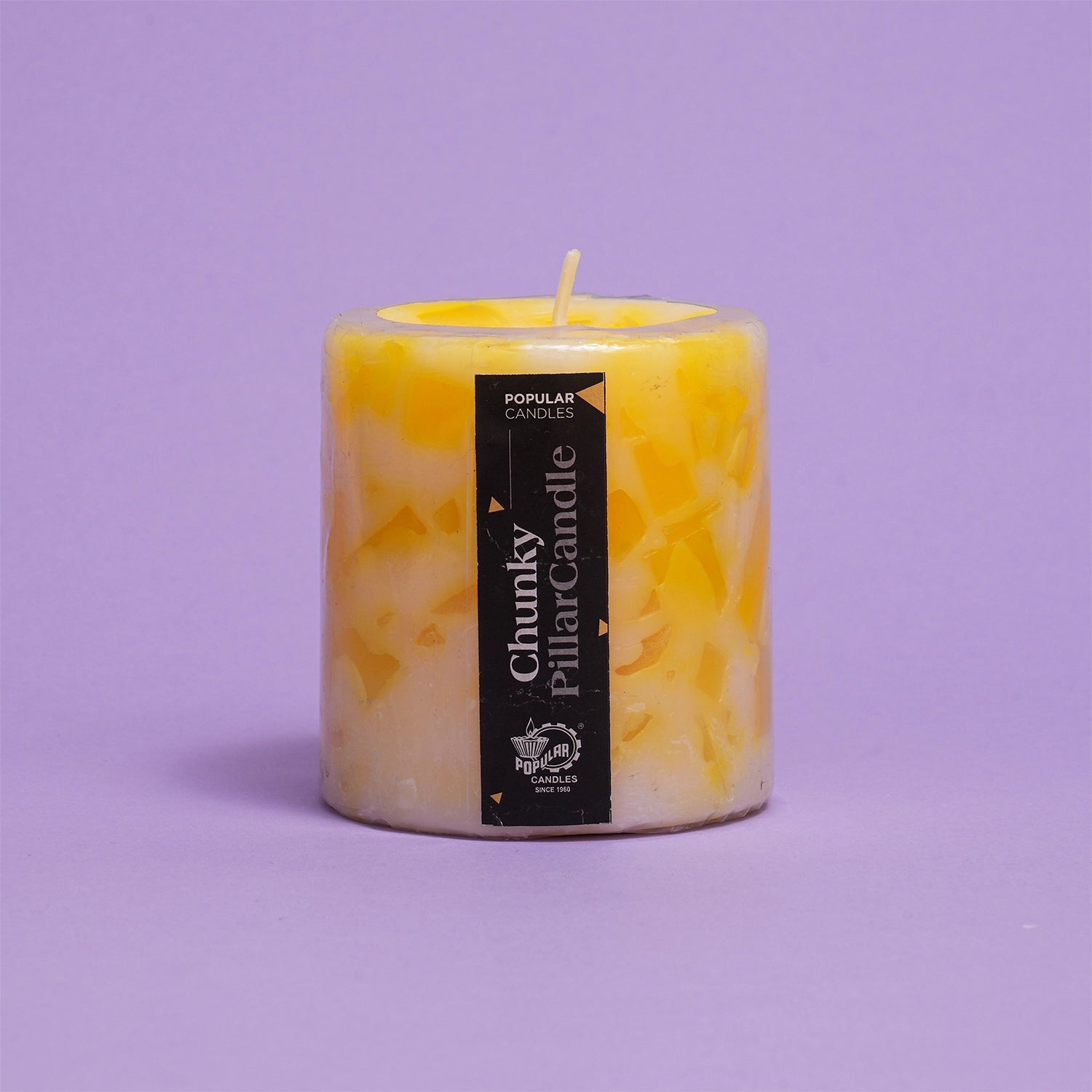 CHUNKY PILLAR CANDLE 2.8*3