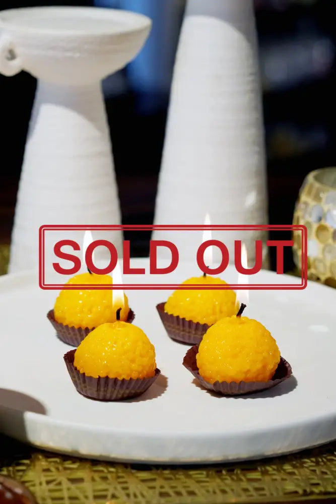 Ladoo Candle (Pack of 4)