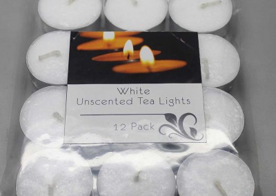 12pk-White-Unscented-Tlight