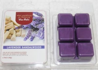 6 Cavity Wax Melt Lavender