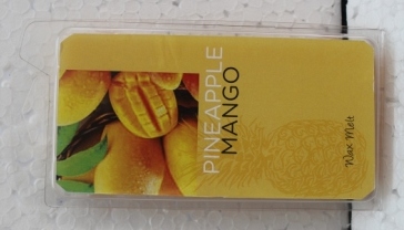8 Cavity Wax melt Pineapple Mango Front side